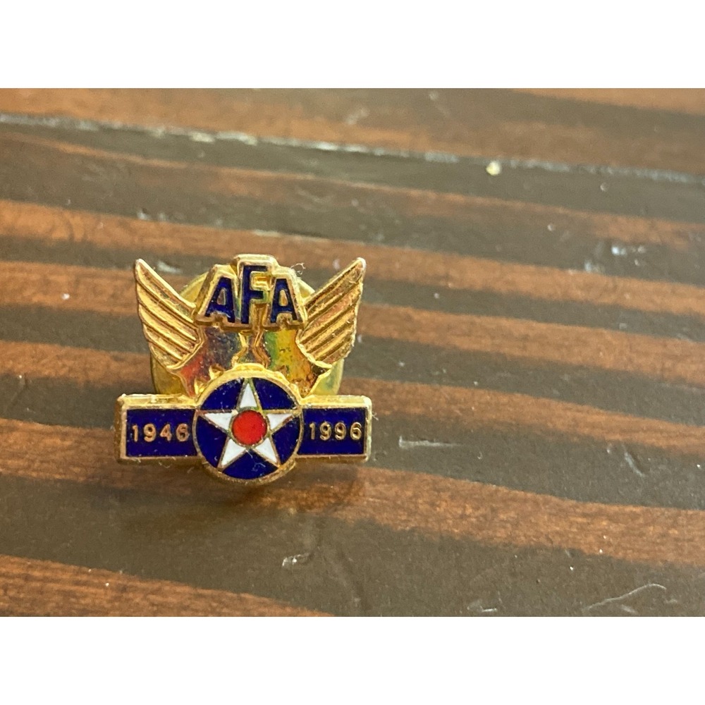 AFA 1946 1996 50th Anniversary Air Force Association Collector Lapel Pin